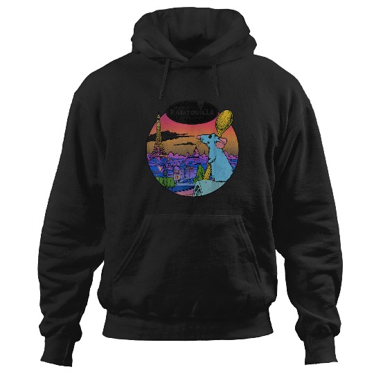 Disney Ratatouille Over Look Paris Hoodies