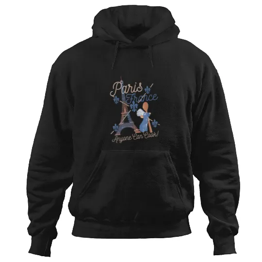 Disney Pixar Ratatouille Remy Paris France Poste Hoodies