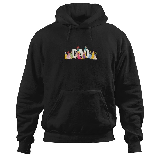 Disney Princess Squad Dad Family Trip Vacation R Hoodies
