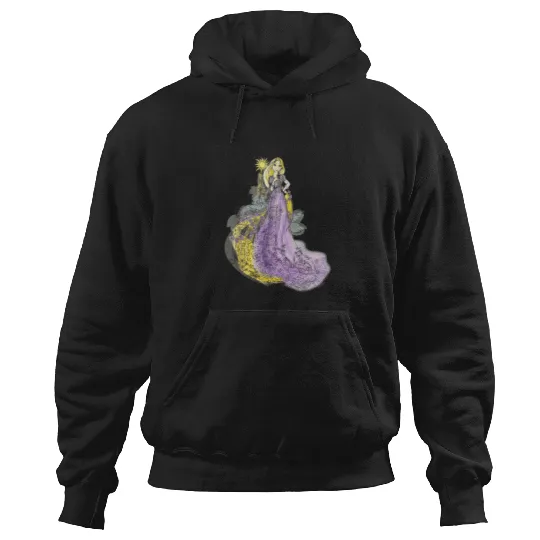 Disney Rapunzel Watercolor TShirt Hoodies