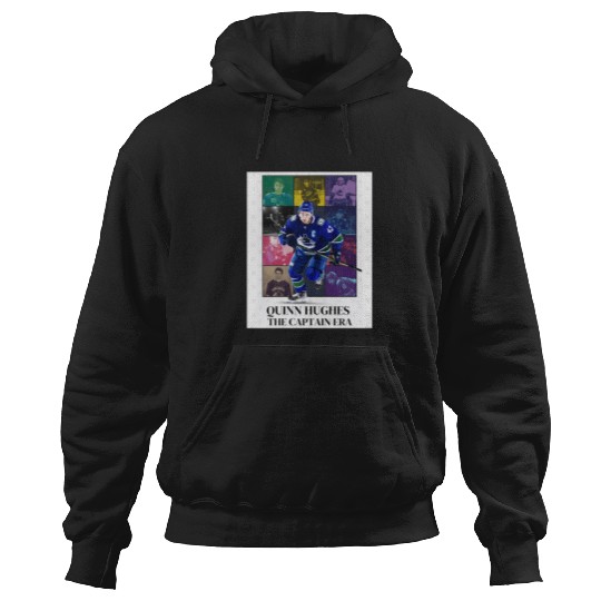 Quinn Hughes Eras Tour Vancouver Canucks Bigger Print Hoodies