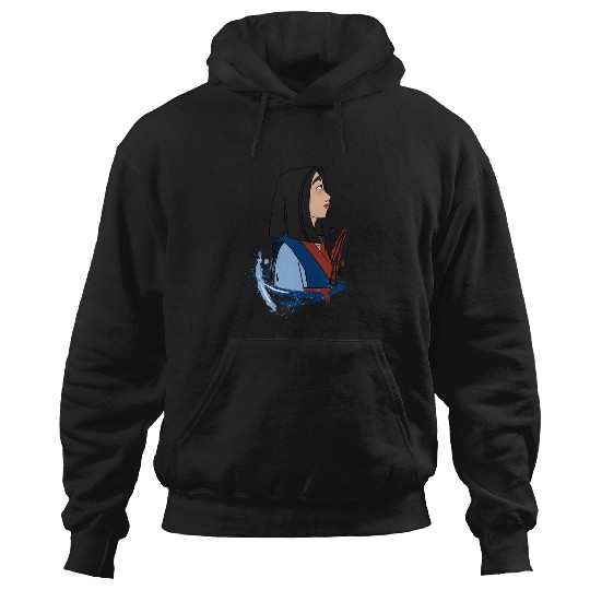 The Warrior Poster: Disney Mulan Anime Mushu, Mulan and Mushu Hoodies