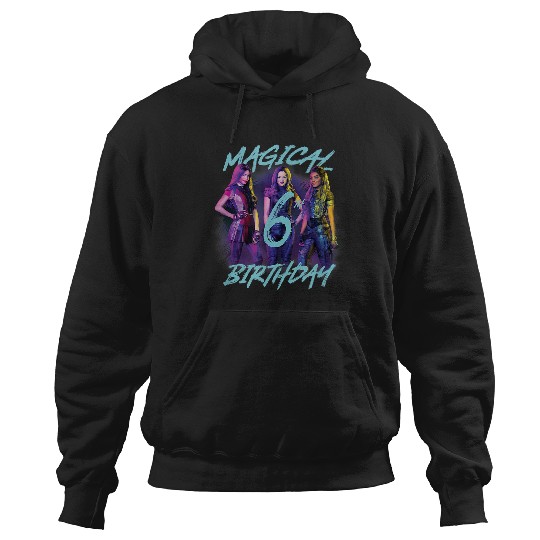 Disney Descendants 3 Magical 6th Birthday Group Poster T-Shirt Hoodies