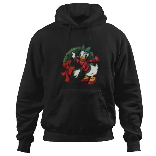 Daisy's Christmas Wreath  : Mickey Disney Christmas, Disney Christmas Hoodies