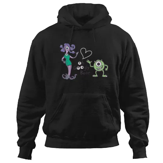 Disneyss Pixars Monsters Inc Mike Celia Oh Googly Bear Logo Hoodies