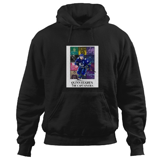Quinn Hughes Eras Tour Vancouver Canucks Bigger Print Hoodies