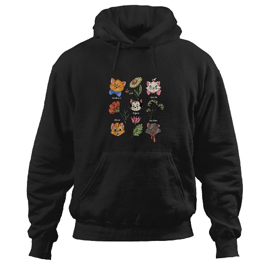 Disney The Aristocats Floral Disney Cats Cute Lo Hoodies