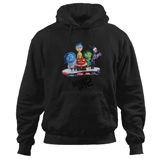 Disneyss And Pixarss Inside Out 2 New Emotions  Poster Hoodies