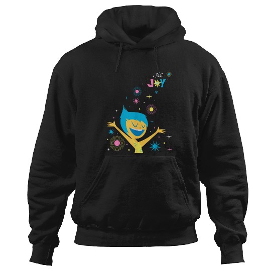 Disneyss And Pixarss Inside Out 2 Happy Emotions I Feel Joy Hoodies