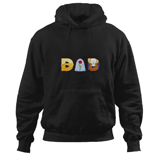 Disney Beauty and the Beast Belle Father’s Day Birthday Dad Hoodies
