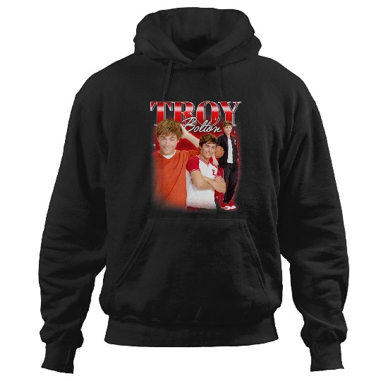 Disneyss High School Musical The Series Troy Bolton Collage Hoodies