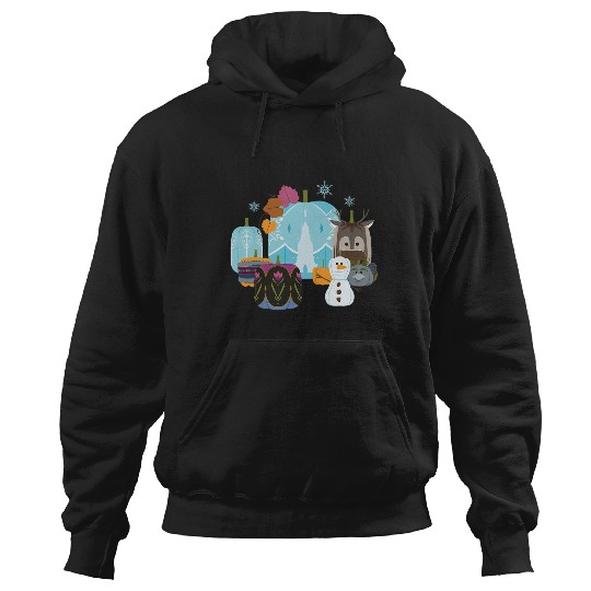 Discover Disney Princess Frozen Pumpkins Autumn Harvest Fall Palace Hoodies