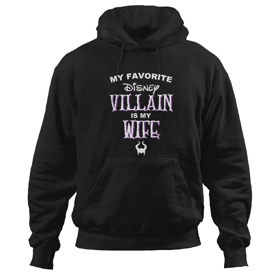 My favorite Disney Villain Is My Wife   SALE!! : Disney Villains Maleficent , Maleficent Gift S-5XL Hoodies
