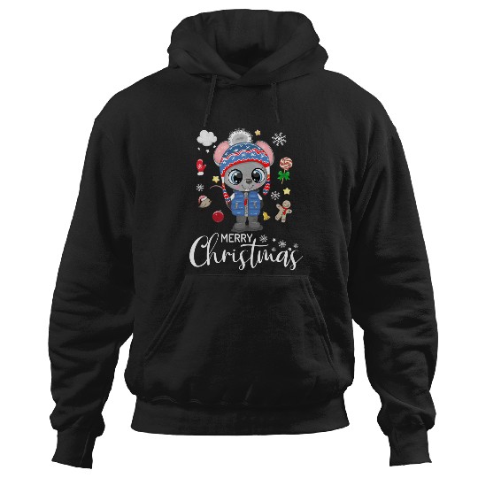 Discover Fabulous Blue-Eyed Rat In Funny Hat And Winter Vest Merry Christmas Candies Sweets Graphic  : Mickey Disney Christmas, Disney Christmas Hoodies