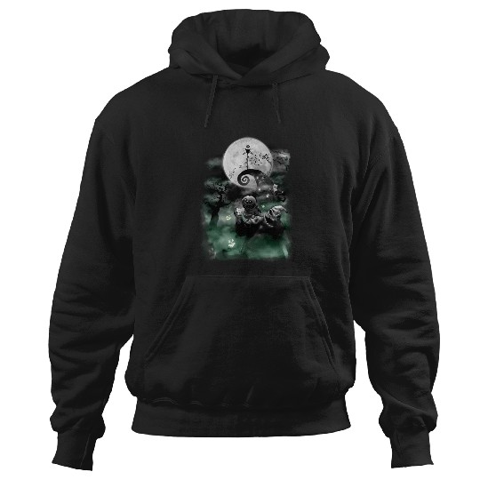 Discover Disney Nightmare Before Christmas Overlook Pullover Hoodies