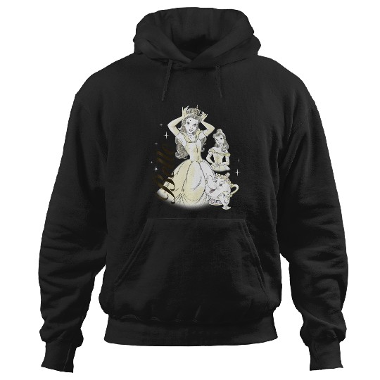 Disney Princess - Belle Collage Hoodies