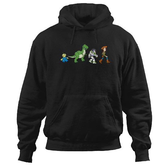 Disneyss Pixars Toy Story Toy Crossing Characters Group shots Hoodies