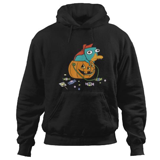 Disneyss Phineas And Ferb Halloween Vampire Perry The Platypus Hoodies