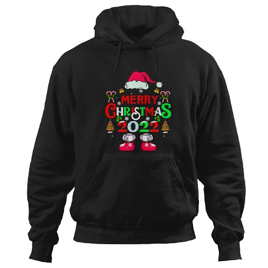 Discover family christmas crew 2022 reindeer squad santa matching   2: Mickey Disney Christmas, Disney Christmas Hoodies