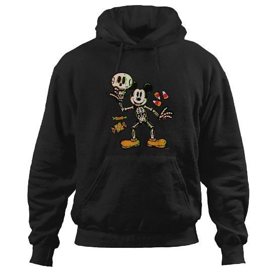 Discover Disney Mickey Mouse Trick & Treat Skeleton Costume Halloween Hoodies