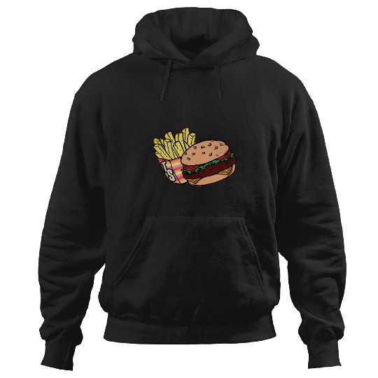 Discover Taylor Burger And Fries (1) Hoodies