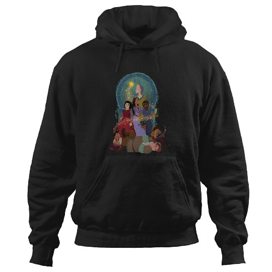 Discover Disney Wish Asha and Her Friends with Star Hoodies