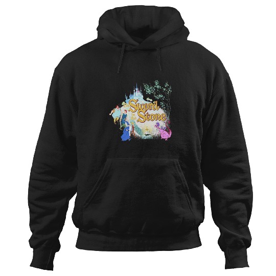 Discover Disney The swordss in the Stone Retro Hoodies