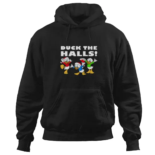 Discover Disney Huey Dewey And Louie Duck The Halls Christmas Long Sleeve T-Shirt Hoodies