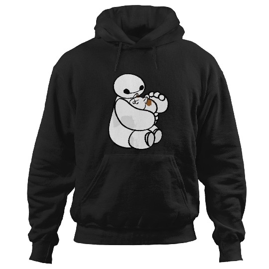 Discover Disney Big Hero 6 Baymax Cat Cute Portrait Hoodies
