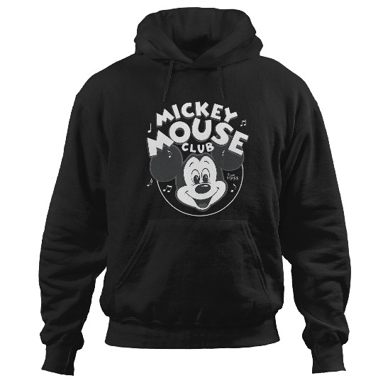Discover Disney Mickey And Friends Mickey Mouse Club Vintage Music Hoodies