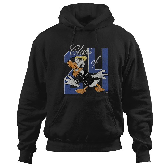 Discover Disney Donald Duck Class of ‘24 Graduation 2024 Retro Hoodies