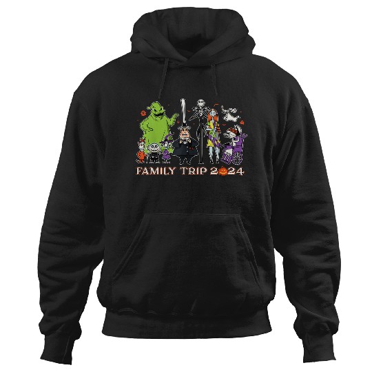Disneyss The Nightmare Before Christmas Fall Family Trip 2024 Hoodies