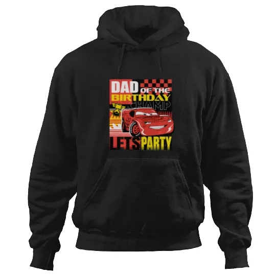 Discover Disney And Pixars Cars Dad Of The Birthday Champ Party Hoodies