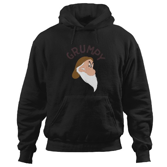 Discover disney snow white seven dwarfs grumpy face Hoodies