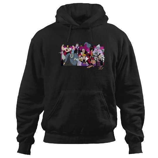 Discover Disney Villains Epic 1!1 Shot Frame Big Chest Portrait_1 Epic Hoodies