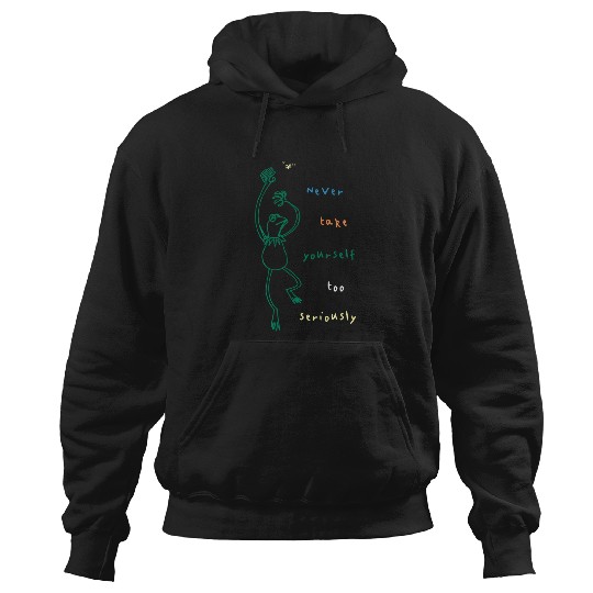 Discover Disney The Muppets Kermit Never Take Yourself Too Seriously Hoodies