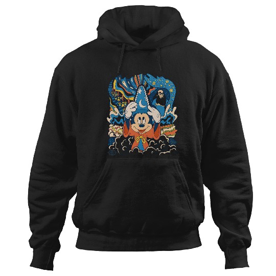 Discover Disney Fantasia Mickey Mouse Sorcerer’s Apprentice Retro Hoodies