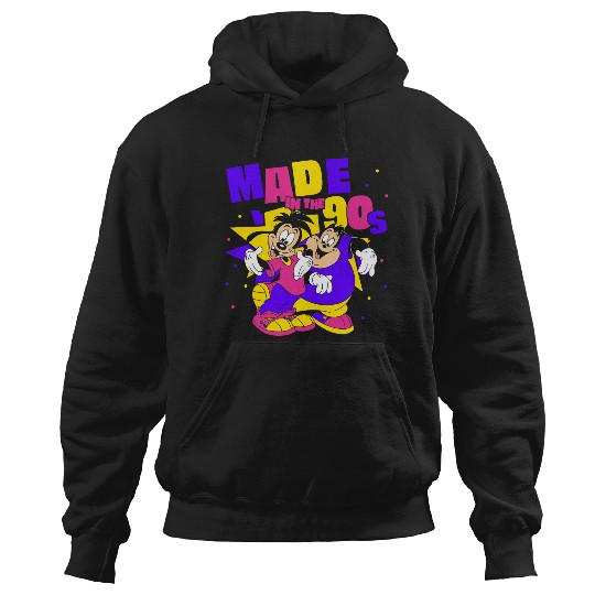 Discover Disney A Goofy Movie Max P.J Made In The 90's Retro Logo Hoodies