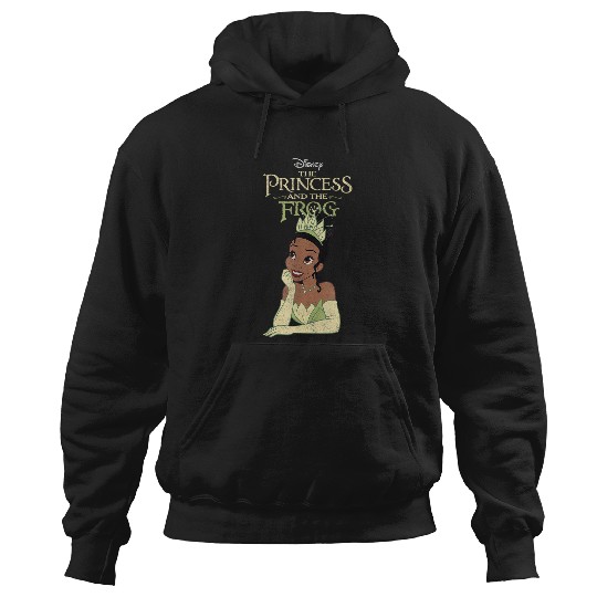 Disneyss The Princess And The Frog Iconic Tiana Chest Poster Hoodies
