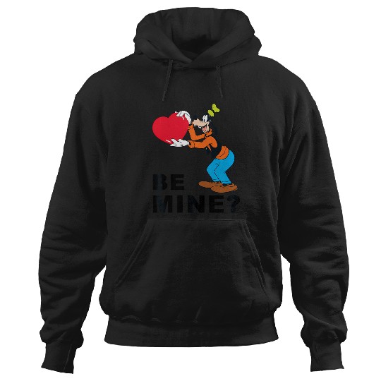 Discover Disney Be Mine Goofy Valentine Hoodies