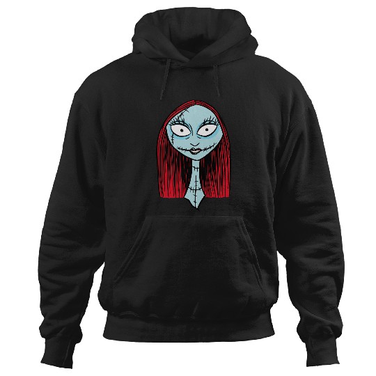 Disney The Nightmare Before Christmas Sally Big Face Hoodies