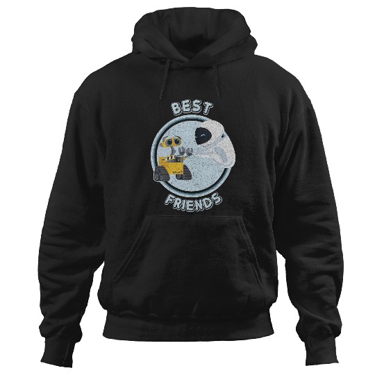Disney Pixar WALL-E & EVE Best Friends High Five Vintage V-Neck Hoodies