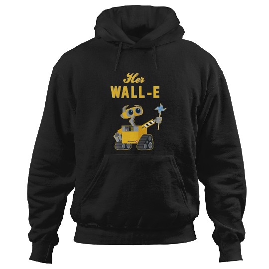 Disney Pixar Wall-E Her Wall-E Couples Hoodies