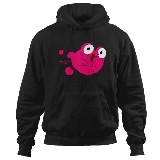 Disney Treasure Planet Morph Pink Blob Raglan Baseball Tee Hoodies