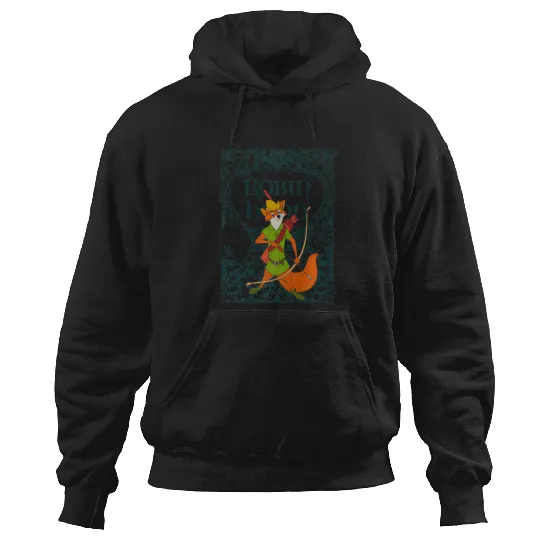 Discover Disney Robin Hood Retro Vintage Distressed Premium Hoodies