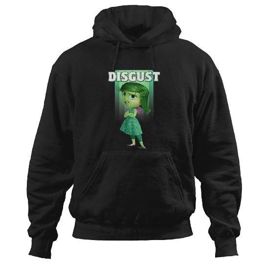 Discover Disney Pixar Inside Out Disgust Green Retro Poster Logo Premium Hoodies