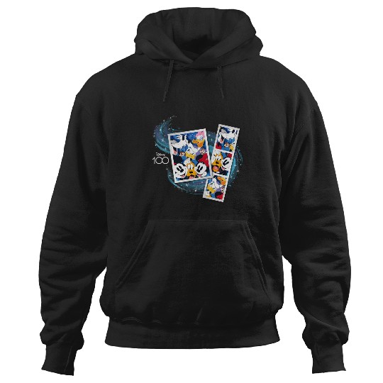 Discover Disney 100 Anniversary Mickey And Pals Photo Booth D100 Hoodies