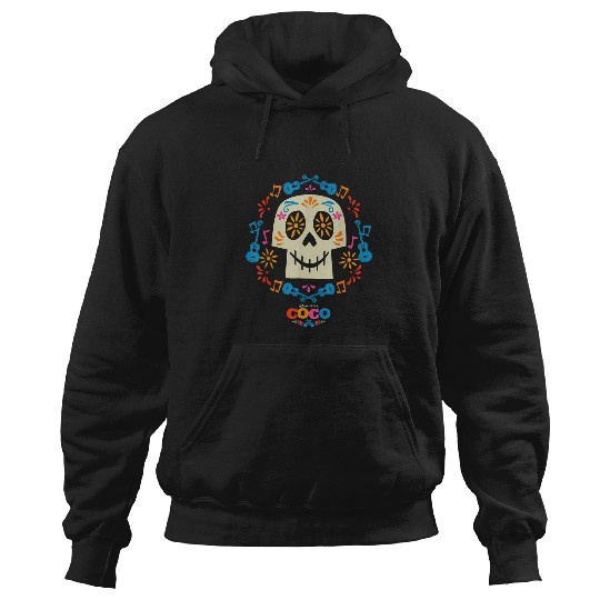 Discover Disney and Pixars Coco Papel Picado Sugar Skull Hoodies