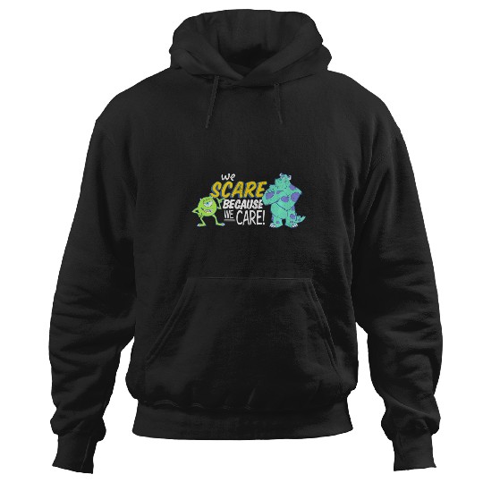 Discover Disney Pixar Monsters Inc Scare Because We Care Hoodies