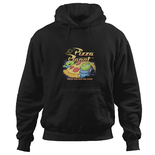 Discover Disney Pixar Toy Story Aliens Pizza Planet Hoodies
